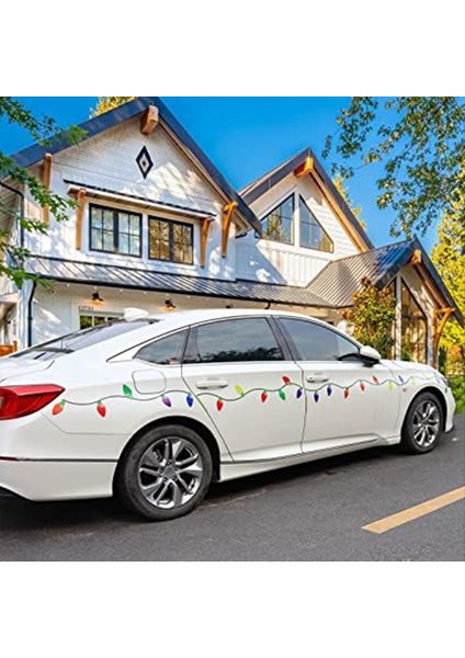 Noel Araç Yansıtıcı Ampul Mıknatıs Dekorasyonu, Garaj Posta Kutusu Mıknatıs Çıkışı Noel Eğlence Dekorasyonu (Yurt Dışından) indirimleri