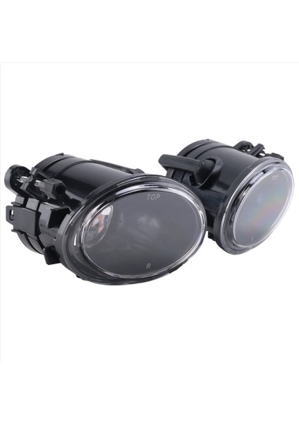 1 Çift Araba Sol Sağ Ön Tampon Sis Lambası Ampul Olmadan Lamba For-Bmw 3 Serisi E39 E46 M3 2001-2006 63177894017 (Yurt Dışından)