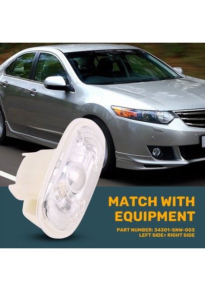 2pcs Honda Civic Fa1 Fb2 Için Ön Çamurluk Işık Yan Dönüş Sinyali Tekrarlayıcı Lamba 2009-2014 Anlaşma 2008-2013 (Yurt Dışından) indirimleri