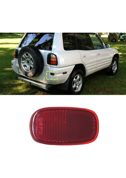 1pcs Arka Kuyruk Tampon Reflektör Işığı 81910-42010 TO2866101 Lh = Toyota Rav4 1994-2005 Için Rh (Yurt Dışından) fiyatları