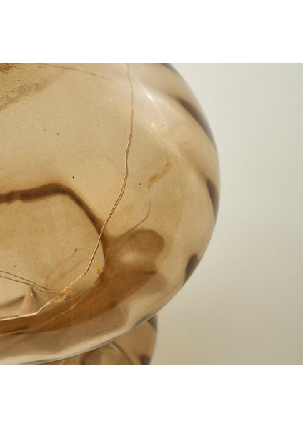 Mushroom Ledli Aydınlatma Amber (14X14X15 Cm) fırsatları