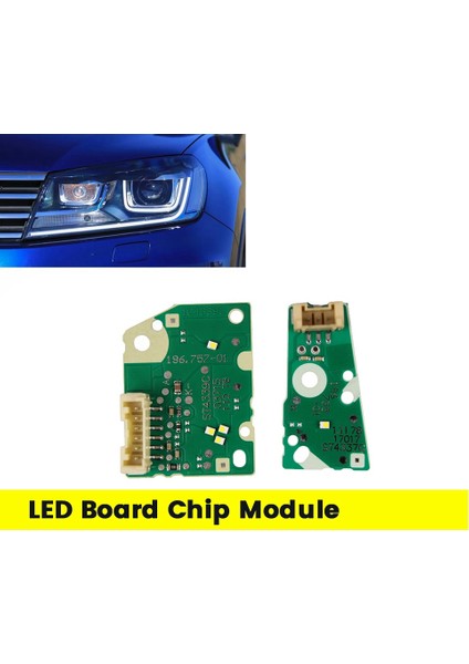 Volkswagen Touareg Için Far LED Tahta Çip Modülü 2016-2018 Drl Chıp Turn Sinyal Kurulu 19675701 196.757-01 Sol (Yurt Dışından) fırsatları