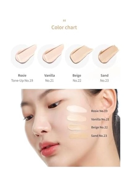 Mıssha Aydınlatıcı&ton Eşitleyici Çok Fonksiyonlu Bb Krem M Perfect Blanc Bb Cream SPF50+/PA++++ 23/sand fiyatları