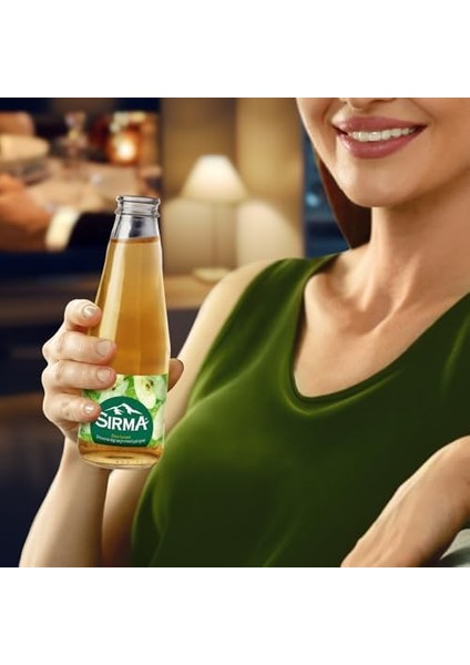 Sirma C Vitaminli Elma Aromalı Doğal Maden Suyu (24 x 200 Ml)