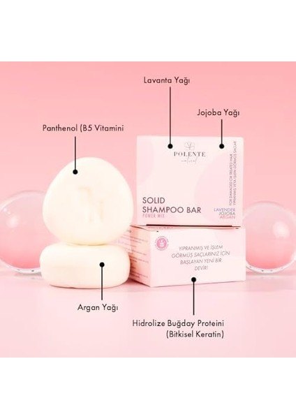Polente Natural - Onarıcı-Besleyici Katı Şampuan/yıpranmış-Işlem Görmüş Saçlar (110 Gr) fiyatları