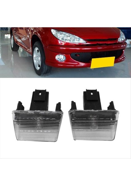 Araba Arka Plaka Işık Plaka Aydınlatma Peugeot Için Dekoratif 206 207 307 308 406 6340.A3 (Yurt Dışından) fiyatları