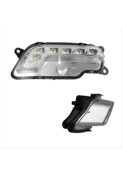 LED Gündüz Koşu Işıkları Drl Mercedes Için Alt Tampon Grille Benz W212 E300 E350 E500 2009-2013, Sağ (Yurt Dışından) fiyatları