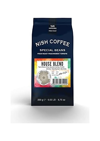 Nish Filtre Kahve House Blend 2X250 gr fiyatları