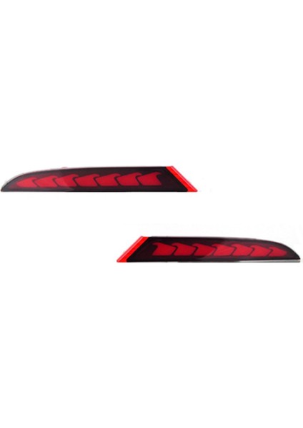 Byd Atto 3 2022-2024 Arka Sis Lambası Fren Lambası Için Arka Tampon Işık Kuyruğu Işık Yansıtıcı (Yurt Dışından)