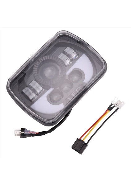 300W 5x7 LED Farlar LED Mühürlü Işın Kafa Işık Lambası, Jeep Wrangler Yj Cherokee Için Yüksek Düşük Işın LED Farlı (Yurt Dışından) indirimleri