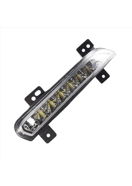 Araba Ön Sol LED Drl Sis Işığı Renault Fluence 2014+ Otomatik Sürüş Lambası Gündüz Çalışan Işık Tampon Lambası (Yurt Dışından)