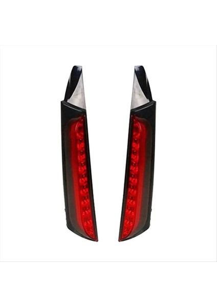 Toyota Fortuner 2015 - 2020 Işık Freni Işık Işık Modeli Için Araba Yanıp Set LED Reflektör Arka Lamba (Yurt Dışından)