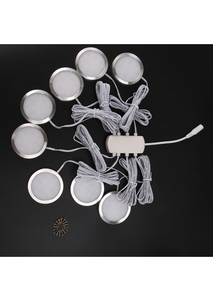 8pcs 12V Iç Sıcak LED Spot Işık Vw T4 T5 Camper Van Karavan Karavan Motorum Sıcak Işıklar 3000K (Yurt Dışından) fiyatları