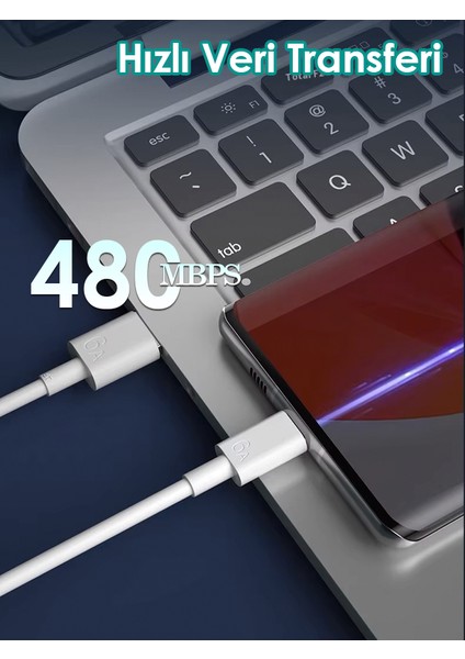 120W Saliseli Type-C Turbo Xiaomi Samsung Redmi Uyumlu Süper Şarj Kablosu USB Type-C indirimleri