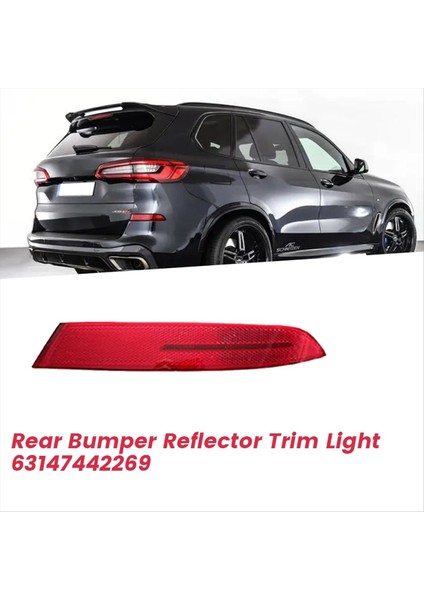 Araba Arka Tampon Reflektörü+Sis Lambası Assy 631474422268 Bmw X5 G05 2018-2023 Lhd Tazı Işık Işık Yardımcı Dönüş Sinyali R (Yurt Dışından) fırsatları