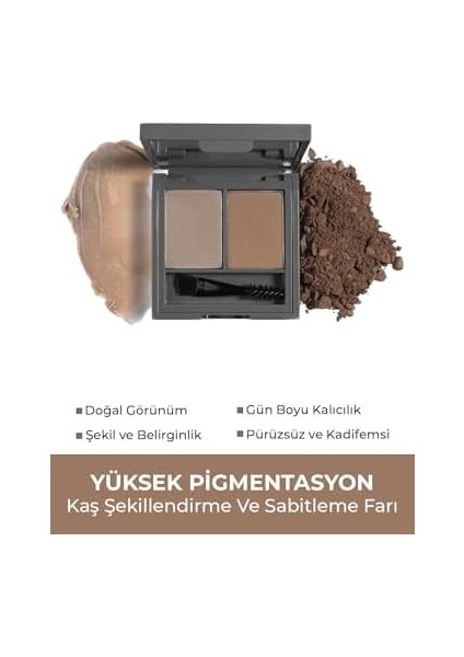 Alıx Avıen Şekillendirici, Belirginleştirici Kahve Kaş Sabitleme Farı-Perfect Fix Brow Palette 702 Brown fiyatları