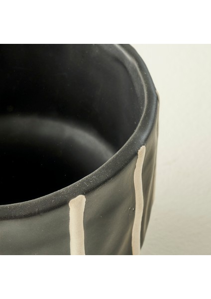 Ruvia Saksı Siyah (10X10X9 Cm) modelleri