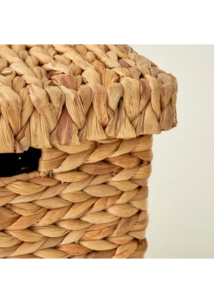 Luna Kapaklı Kare Sepet Naturel (25X25 Cm) modelleri