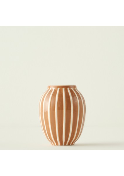 Claya Vazo Kahverengi (9X9X11 Cm) modelleri