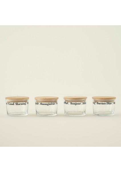 Buongiorno 4'lü Kahvaltılık Seti Siyah (220 Cc) modelleri