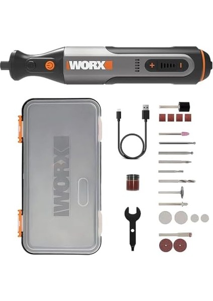 WX106 8 Volt Tipi Devir Ayarlı Profesyonel Gravür Makinesi, 21 Parça Aksesuar modelleri