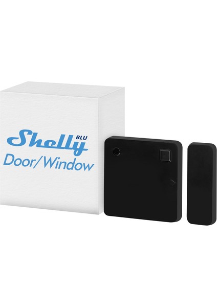 Blu Kapı/pencere Siyah | ile Çalışan Kapı ve Pencere Sensörü | Ios Uygulaması | Uzun Ömürlü Pil | Lüks ve Eğim Açısı Ölçümü