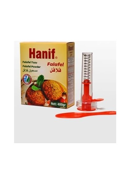Hanif Falafel Tozu 400GR 1 Adet Falafel Kalıbı (Hediye)