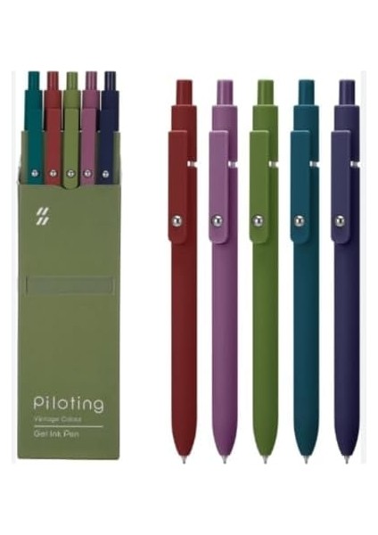 Mavi Mürekkepli Tükenmez Piloting Jel 5li Renk Mavi Mürekkep Jel fiyatları