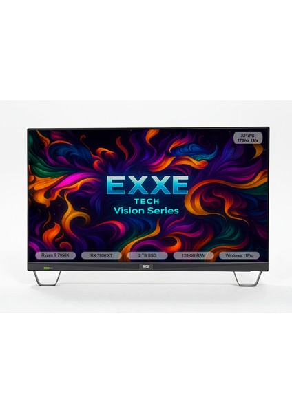 Bark 32" | Amd Ryzen 9 7950X | Rx 7800 Xt | 2 Tb Ssd| 128 GB Ram 5600MHZ | Windows 11 Pro