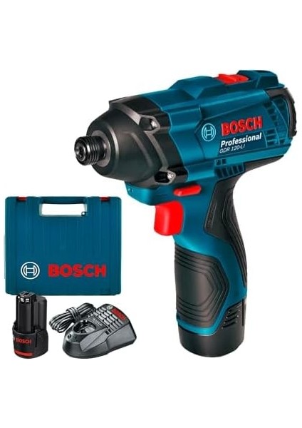 Professional Gdr 120-LI Akülü Darbeli Somun Sıkma (12 Volt, 2 x 2,0 Ah Akü, Şarj Cihazı, Plastik Çanta, 100 Nm Maks. Tork, 1/4" Altıgen Uç Girişi) modelleri