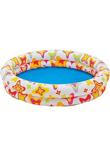 59421 Şeffaf Meyve Desenli Havuz 2 Bölme 122 Cm, Su Sporları, Plaj Malzemesi, Şişme Ürün, Yüzme Aksesuarı, Kamp, Dalış,
