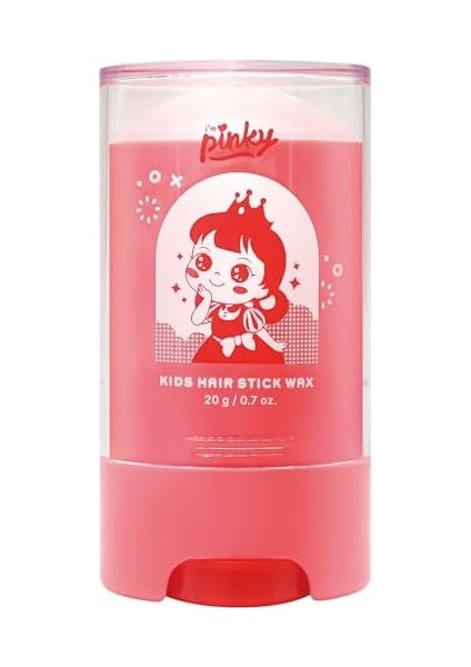 Pinky Cosmetic I'm Pinky Kids Baby Hair Care Wax Stick Çocuklar Için Stick Saç Waxı modelleri