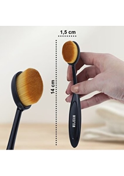 Profesyonel Contour Fırçası Yumuşak Kıllarla Pürüzsüz Uygulama İçin Kaşık Tasarım fırsatları