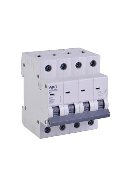 4VTB-4B40 Otomatik Sigorta 4,5ka B Tipi 4 Kutup 40A modelleri