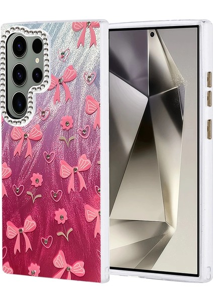 Samsung Galaxy S23 Ultra Kılıf Blade Aynalı Desenli Kapak - Desen 3