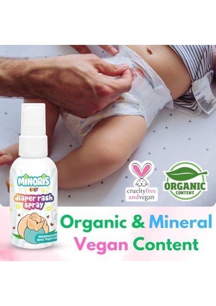 Minoris Baby Pişik Önleyici Sprey 100ML modelleri