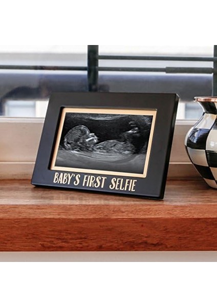 Bebeğin Ilk Selfie Sonogram Resim Çerçevesi, Cinsiyetsiz Bebek Hatırası Fotoğraf Çerçevesi, Bebek Odası Dekoru fiyatları
