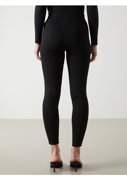 Yeni Sezon Beli Lastikli Taşlı Kadın Tayt fırsatları