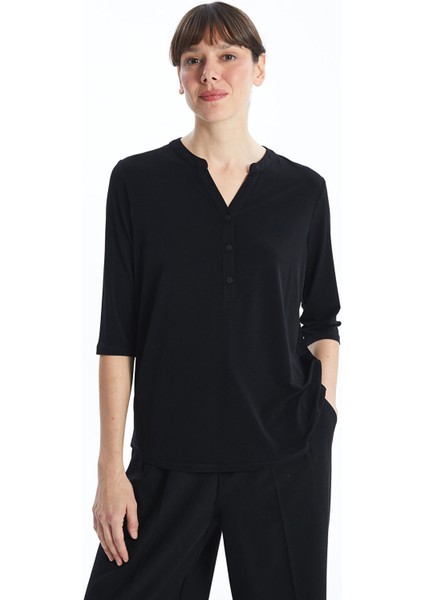 Yeni Sezon Kaçık Yaka Kadın Bluz