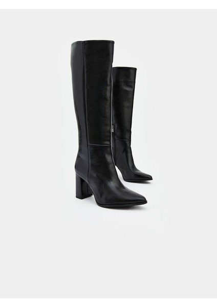 Yeni Sezon Süet Görünümlü Kadın Çizme modelleri