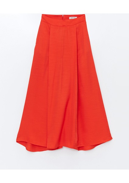 Yeni Sezon Beli Fermuarlı Düz A Kesim Kadın Etek indirimleri