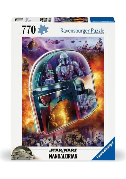 Star Wars The Mandalorian: Helmet 770 Parça Puzzle fiyatları