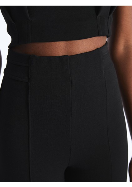 Yeni Sezon Kadın Beli Lastikli Düz Tayt Pantolon fiyatları