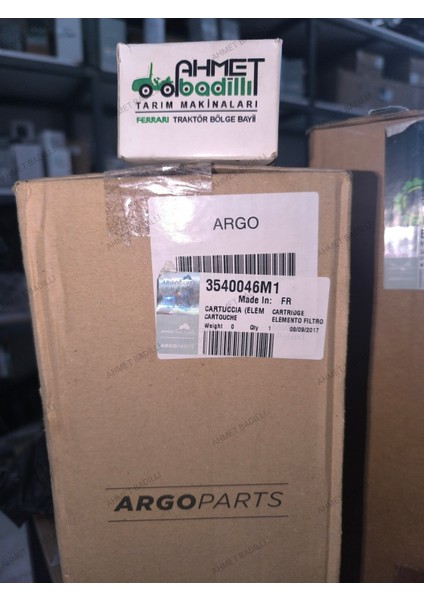 Hava Filtresi Dış Kısmı 3540046M1