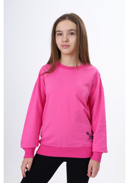 Kız Çocuk Baskılı Sweatshirt modelleri
