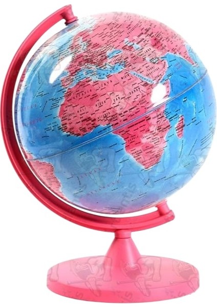 Dünya Küresi 10CM Siyasi 1 Adet Masaüstü Siyasi Dünya Küresi Coğrafya Sınıf Eğitim Kalemtraşlı Dünya