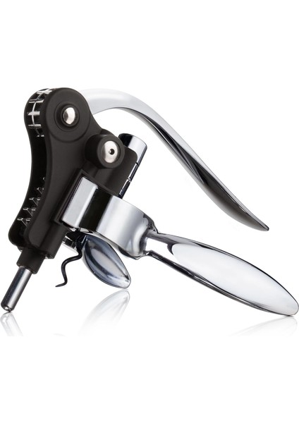 Vin Tirbuşon Yatay, Kollu Tirbuşon, Şarap Açacağı, Şişe Açacağı, Siyah, 66514606