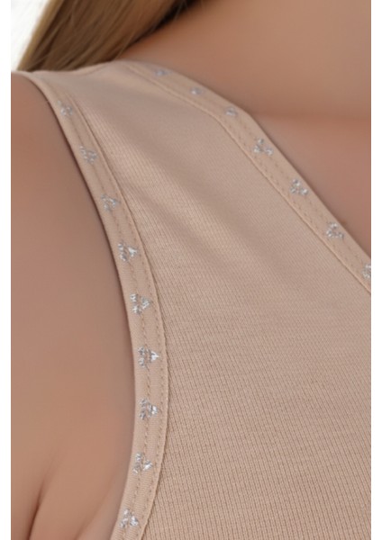 Kadın 1'li Ribana Kumaşlı Kalın Askılı Atlet fiyatları