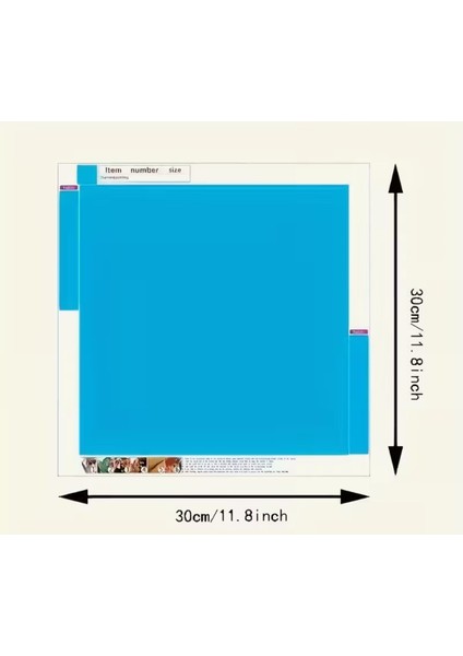5 D Elmas Boyama 30X30 cm Tablo modelleri