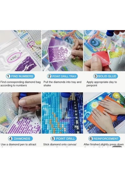 5 D Elmas Boyama 30X30 cm Tablo fırsatları